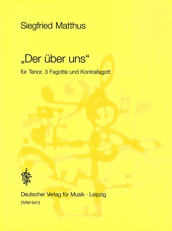 Vorderes Coverbild Der über uns (1994)