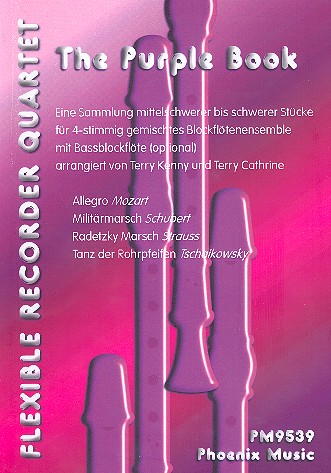 Vorderes Coverbild The purple Book für 4-stimmiges