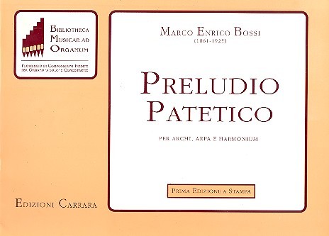 Vorderes Coverbild Preludio patetico per, archi, arpae