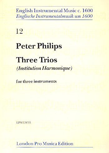 Vorderes Coverbild 3 Trios for 3 instruments