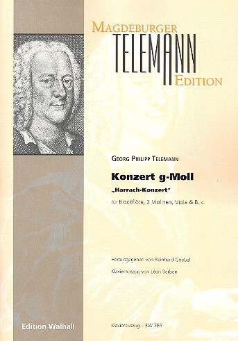 Vorderes Coverbild Konzert g-Moll