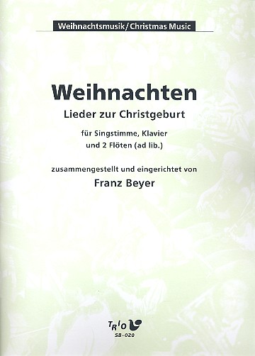 Vorderes Coverbild Weihnachten - Lieder zur Christgeburt