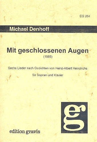 Vorderes Coverbild Mit geschlossenen Augen
