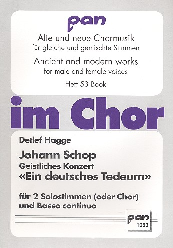 Vorderes Coverbild Ein deutsches Tedeum