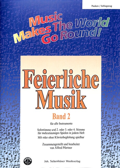 Vorderes Coverbild Feierliche Musik Band 2 für flexible Ensemble