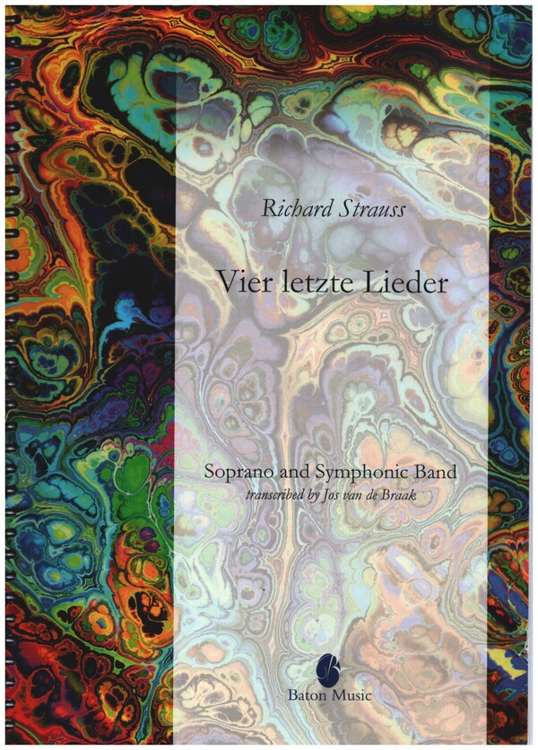 Vorderes Coverbild 4 letzte Lieder