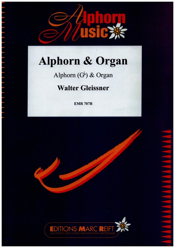 Vorderes Coverbild Alphorn und Orgel