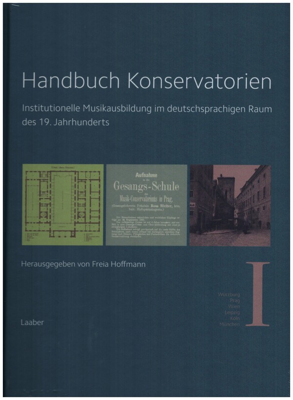 Vorderes Coverbild Handbuch Konservatorien (Bände 1-3)