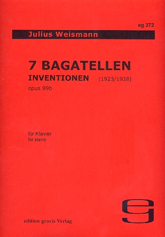 Vorderes Coverbild 7 Bagatellen op.99b