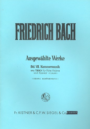 Vorderes Coverbild Trio C-Dur