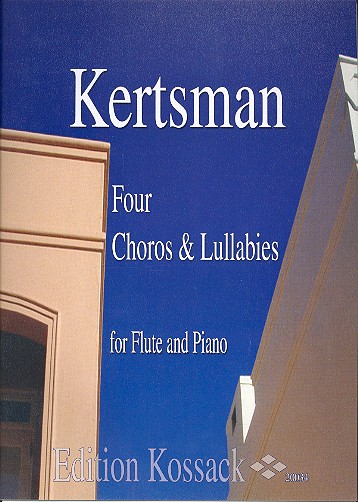 Vorderes Coverbild 4 Choros and Lullabies for flute and piano