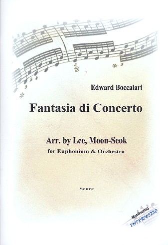Vorderes Coverbild Fantasia di concerto für Euphonium