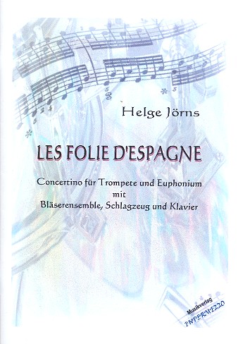 Vorderes Coverbild Les folies d'Espagne für Trompete,