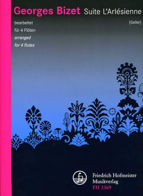 Vorderes Coverbild L'Arlésienne-Suite Nr.2 für 4 Flöten