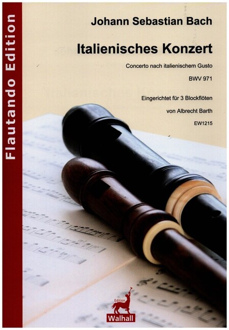 Vorderes Coverbild Italienisches Konzert BWV971