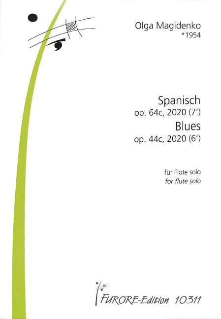 Vorderes Coverbild Spanisch op.64c und Blues op.44c