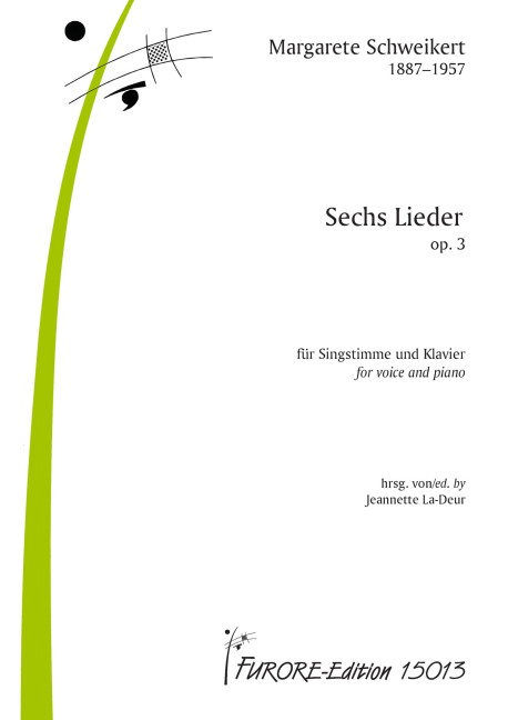Vorderes Coverbild 6 Lieder op.3