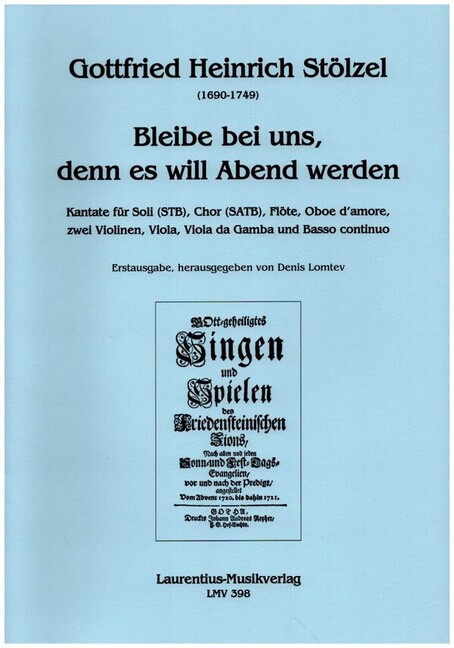 Vorderes Coverbild Bleibe bei uns, denn es will Abend werden