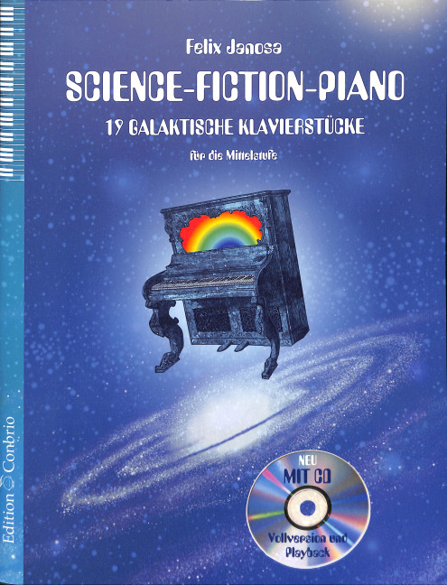 Vorderes Coverbild Science Fiction Piano (+CD)