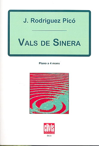 Vorderes Coverbild Vals de Sinera für Klavier zu 4 Händen