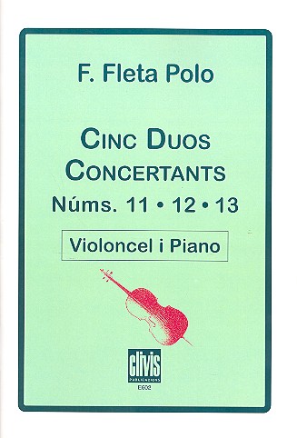 Vorderes Coverbild 5 Duos concertants núms. 11, 12 i 13
