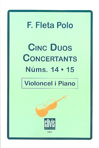 Vorderes Coverbild 5 Duos concertants núms. 14 i 15