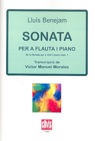Vorderes Coverbild Sonate für Flöte und Klavier