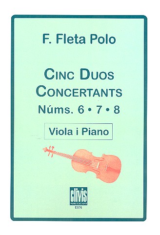 Vorderes Coverbild 5 Duos concertants núms.6, 7 i 8