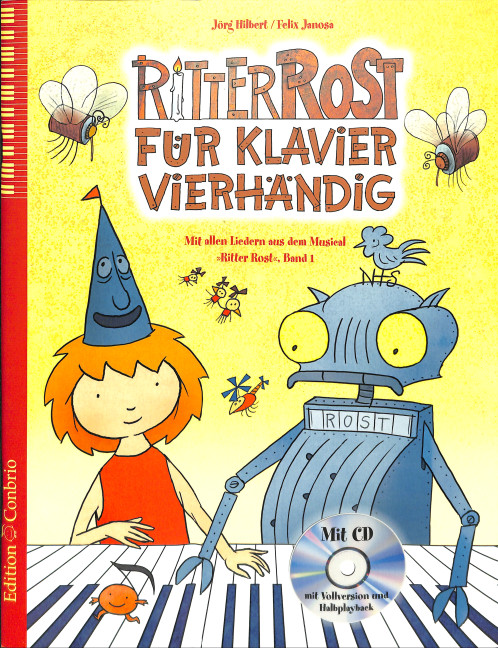 Vorderes Coverbild Ritter Rost (+CD) für Klavier zu 4 Händen