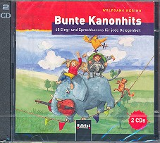 Vorderes Coverbild 100 Bunte Kanonhits 