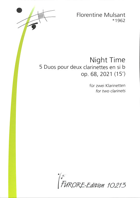 Vorderes Coverbild Night Time op.68