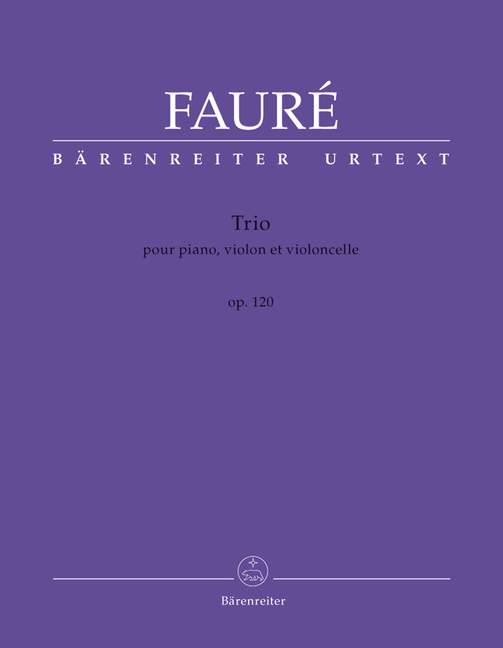 Vorderes Coverbild Trio op.120