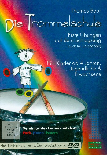 Vorderes Coverbild Die Trommelschule Band 1 (+DVD)