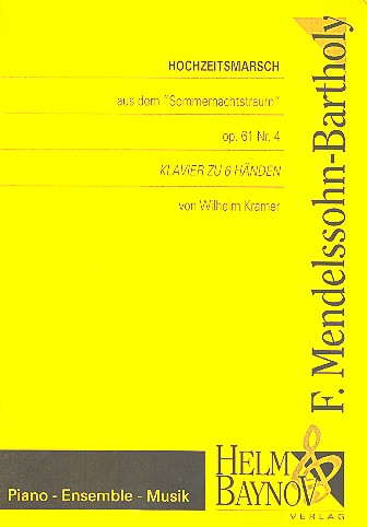 Vorderes Coverbild Hochzeitsmarsch op.61,4