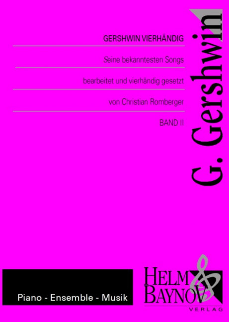 Vorderes Coverbild Gershwin vierhändig Band 2