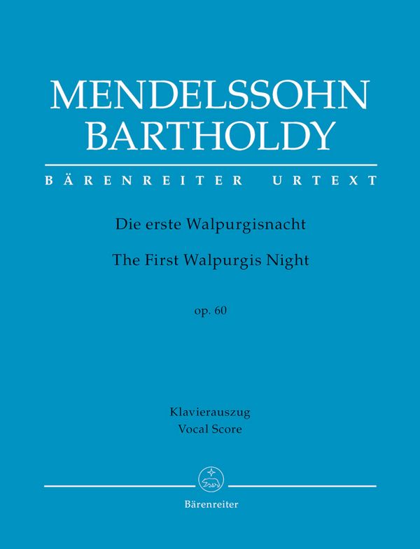 Vorderes Coverbild Die erste Walpurgisnacht op.60 