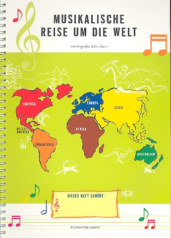 Vorderes Coverbild Musikalische Reise um die Welt