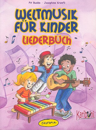 Vorderes Coverbild Weltmusik für Kinder Liederbuch