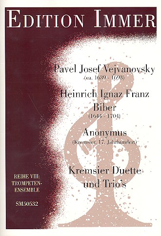 Vorderes Coverbild Kremsier Duette und Trios für