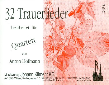 Vorderes Coverbild 32 Trauerlieder