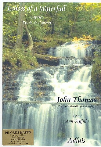 Vorderes Coverbild Echoes of a Waterfall for harp