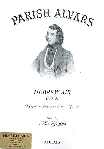 Vorderes Coverbild Hebrew Air op.62,3 for harp