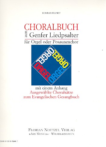 Vorderes Coverbild Choralbuch zum Genfer Liedpsalter
