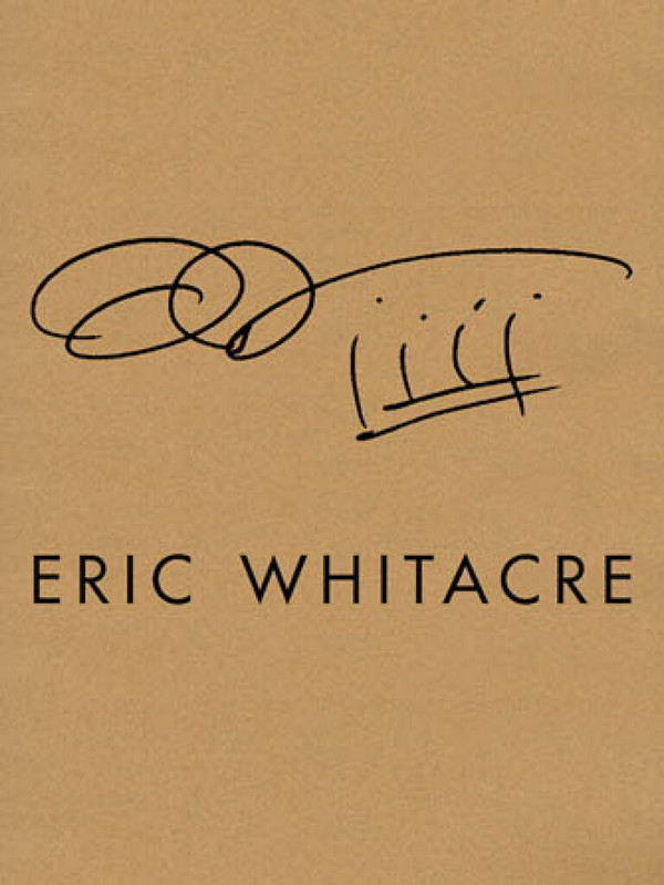 Vorderes Coverbild Whitacre, Sing Gently