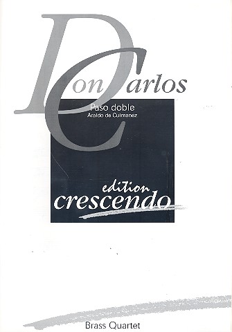 Vorderes Coverbild Don Carlos Paso doble