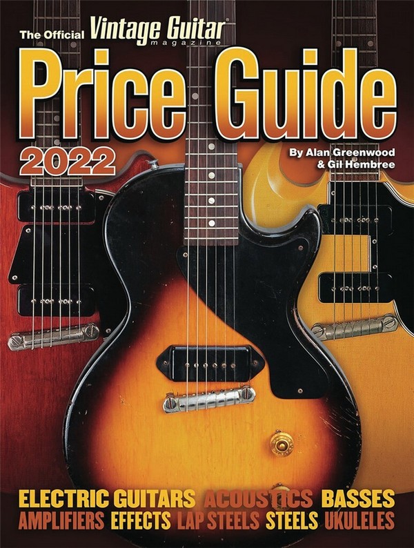Vorderes Coverbild The Official Vintage Guitar Magazine Price Guide 2022