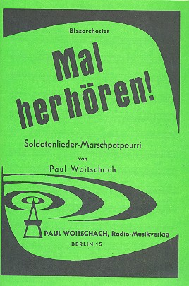 Vorderes Coverbild Mal herhören: für Blasorchester