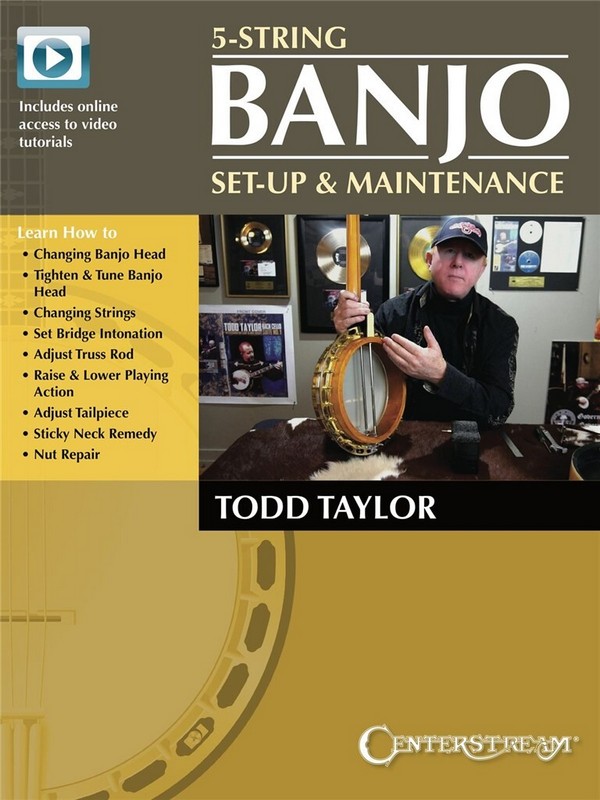 Vorderes Coverbild HL00346349  5-String Banjo Setup & Maintenance