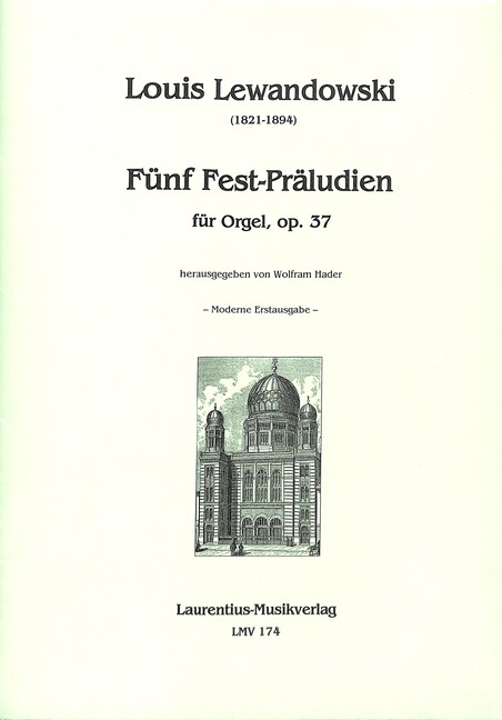 Vorderes Coverbild 5 Fest-Präludien op.37