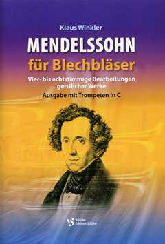 Vorderes Coverbild Mendelssohn für Blechbläser
